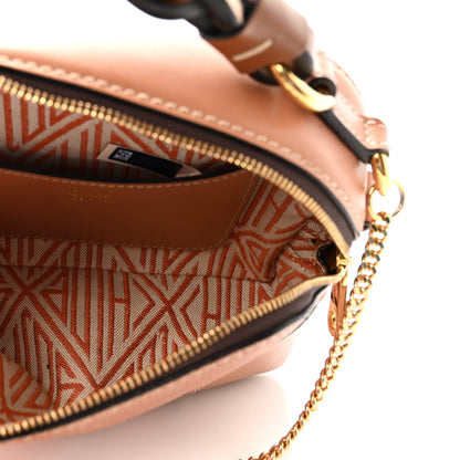 Chloe Calfskin Mini Daria Chain Bag Peach Bloom 4 of 8