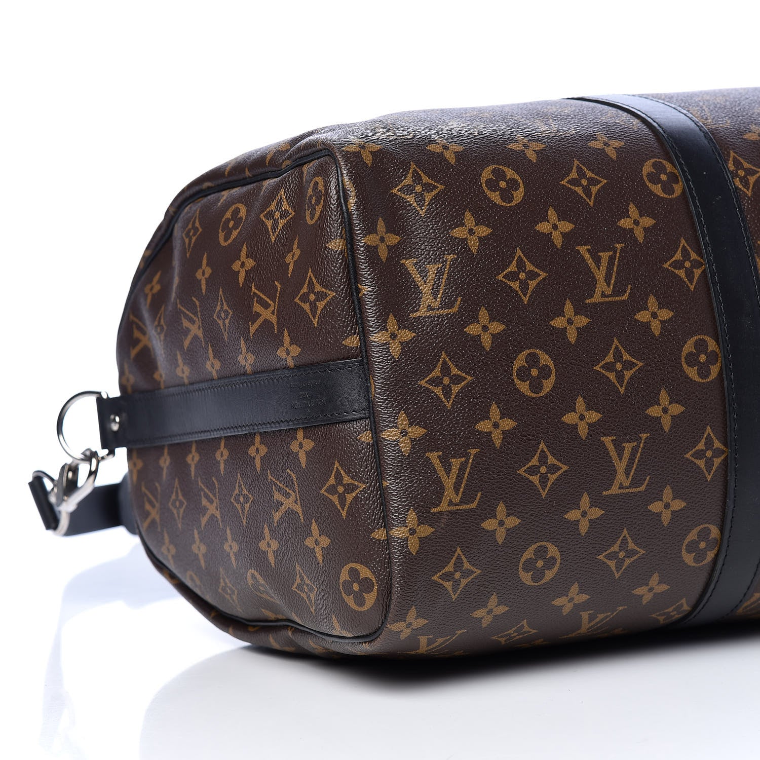 Louis Vuitton Monogram Macassar Keepall Bandouliere 45 8 of 14