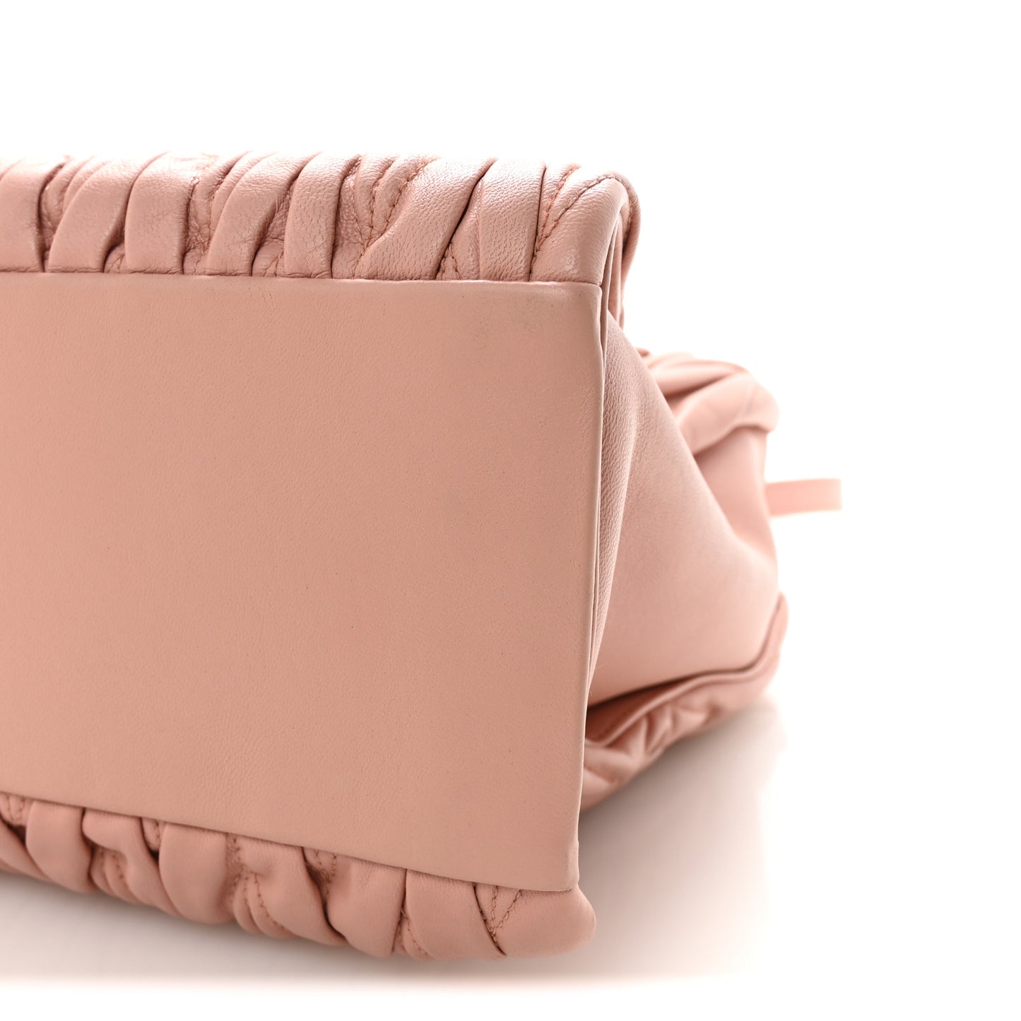 Nappa Matelasse Bauletto Top Handle Bowler Orchidea