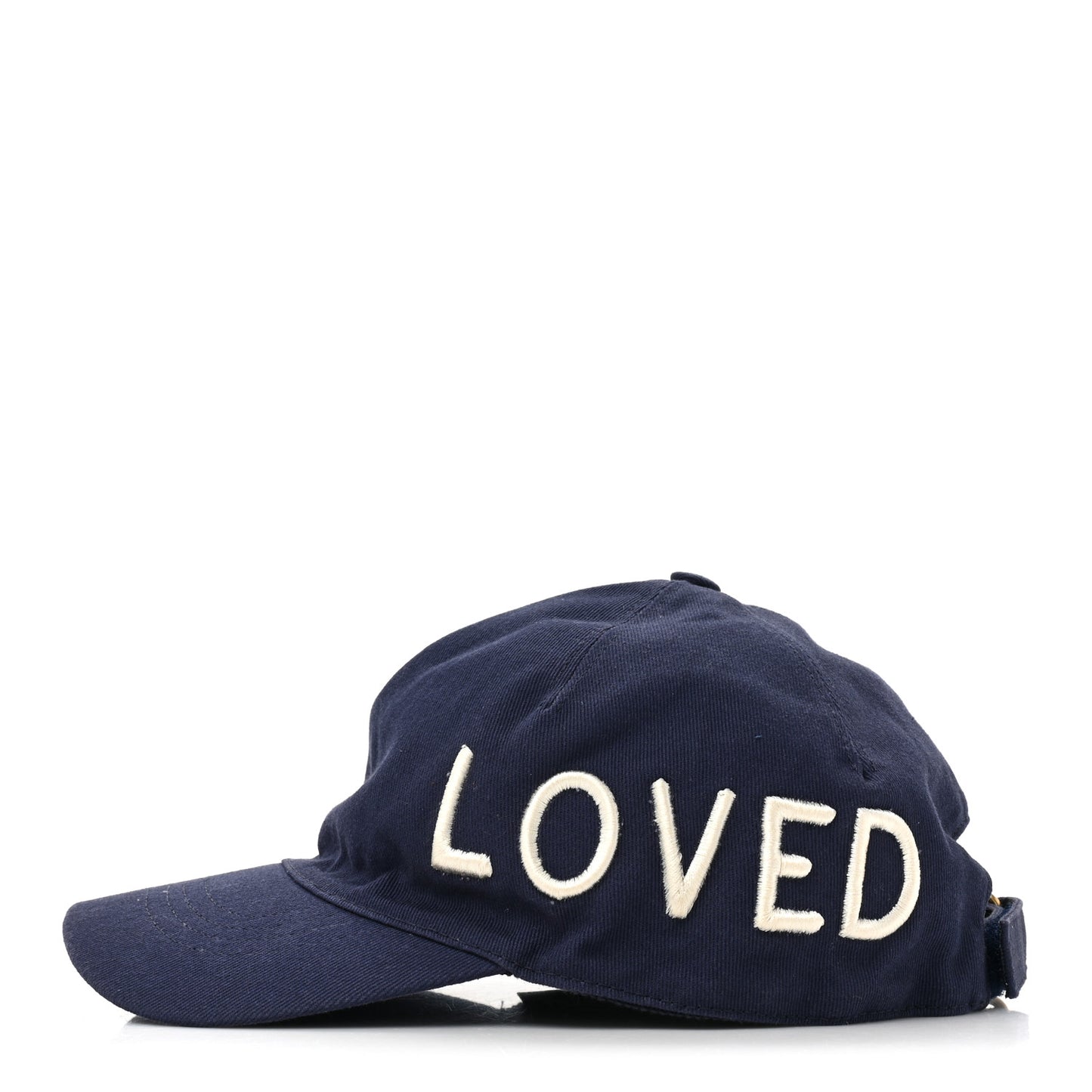 Cotton Loved Gucci Baseball Hat M Navy