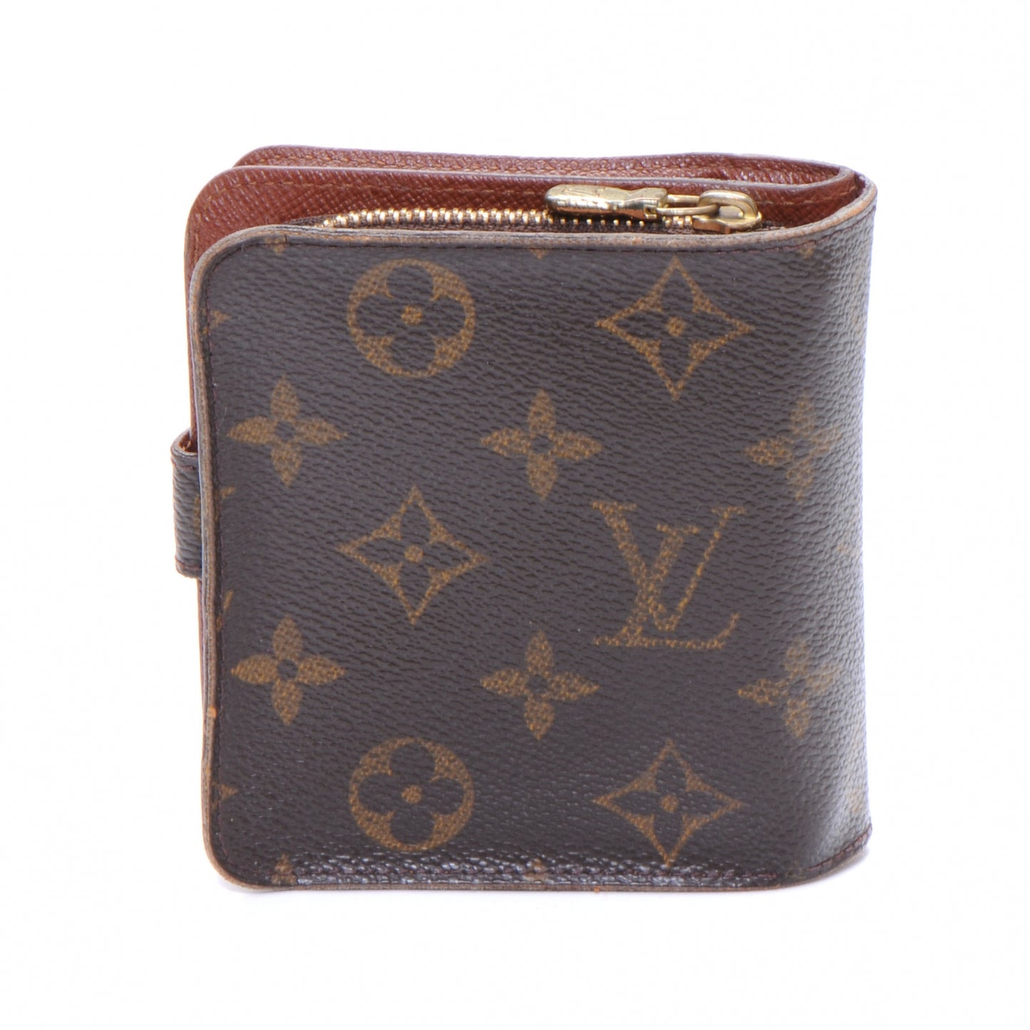 Monogram Compact Zippe Zipped Wallet