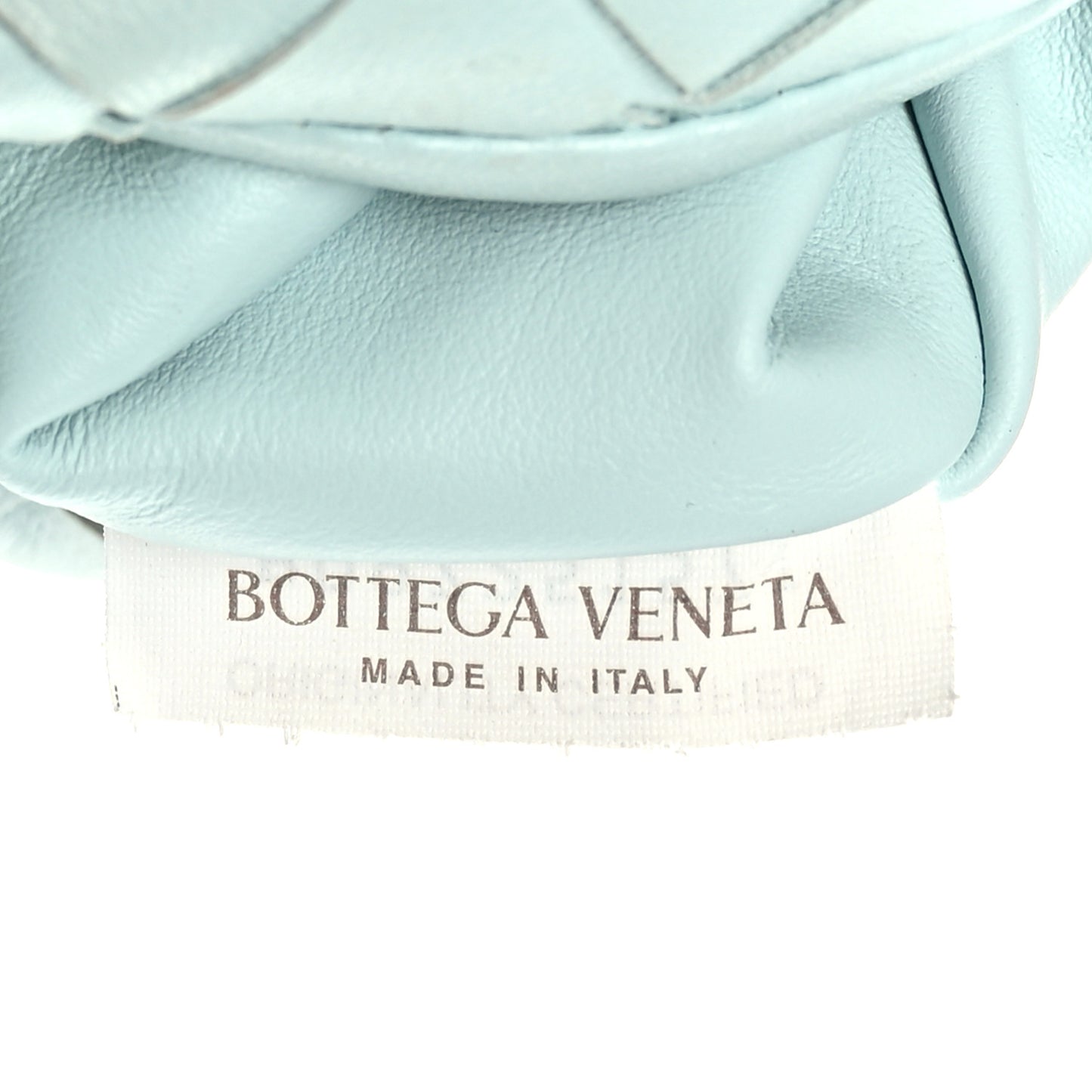 Nappa Intrecciato Mini Jodie Teal Washed