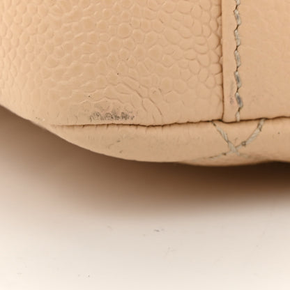 Chanel Caviar Quilted Grand Shopping Tote GST Beige 13 of 15