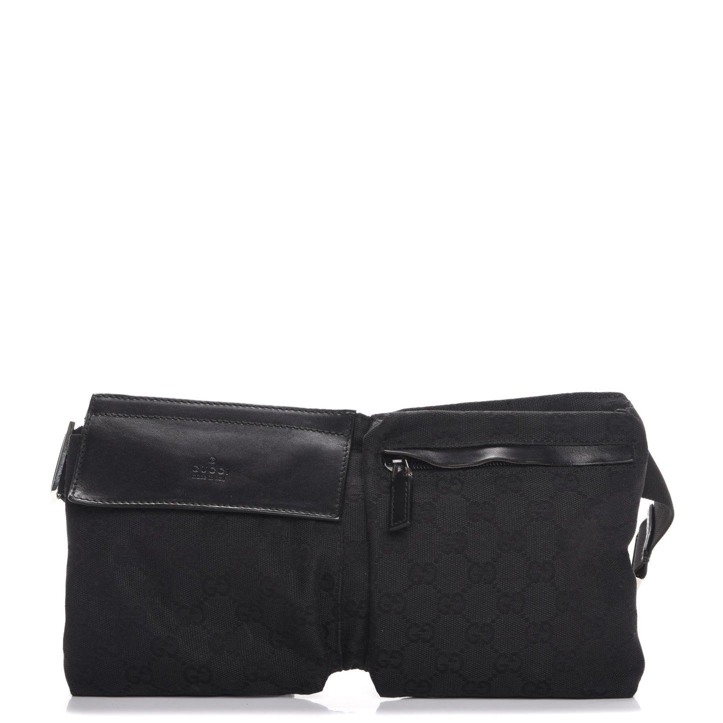 Monogram Belt Bag Black