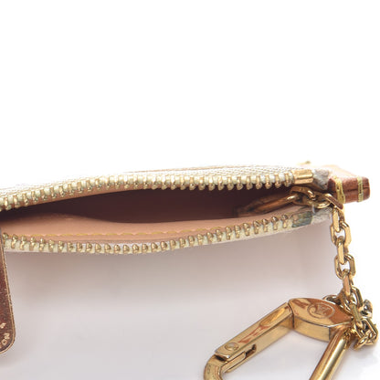 Louis Vuitton Monogram Multicolor Key Pouch White 10 of 12