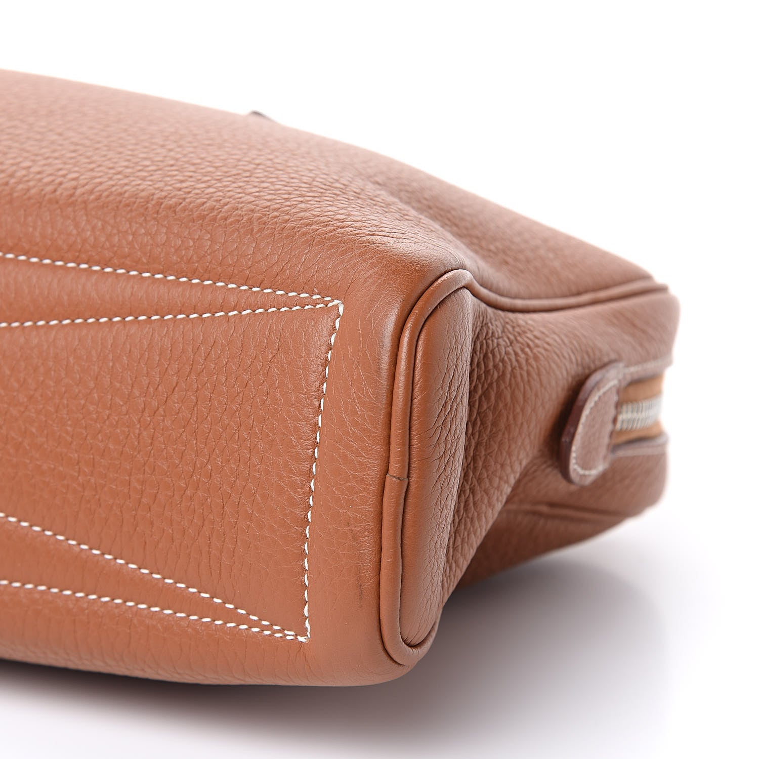 Hermes Taurillon Clemence Victoria Elan 38 Gold 9 of 10