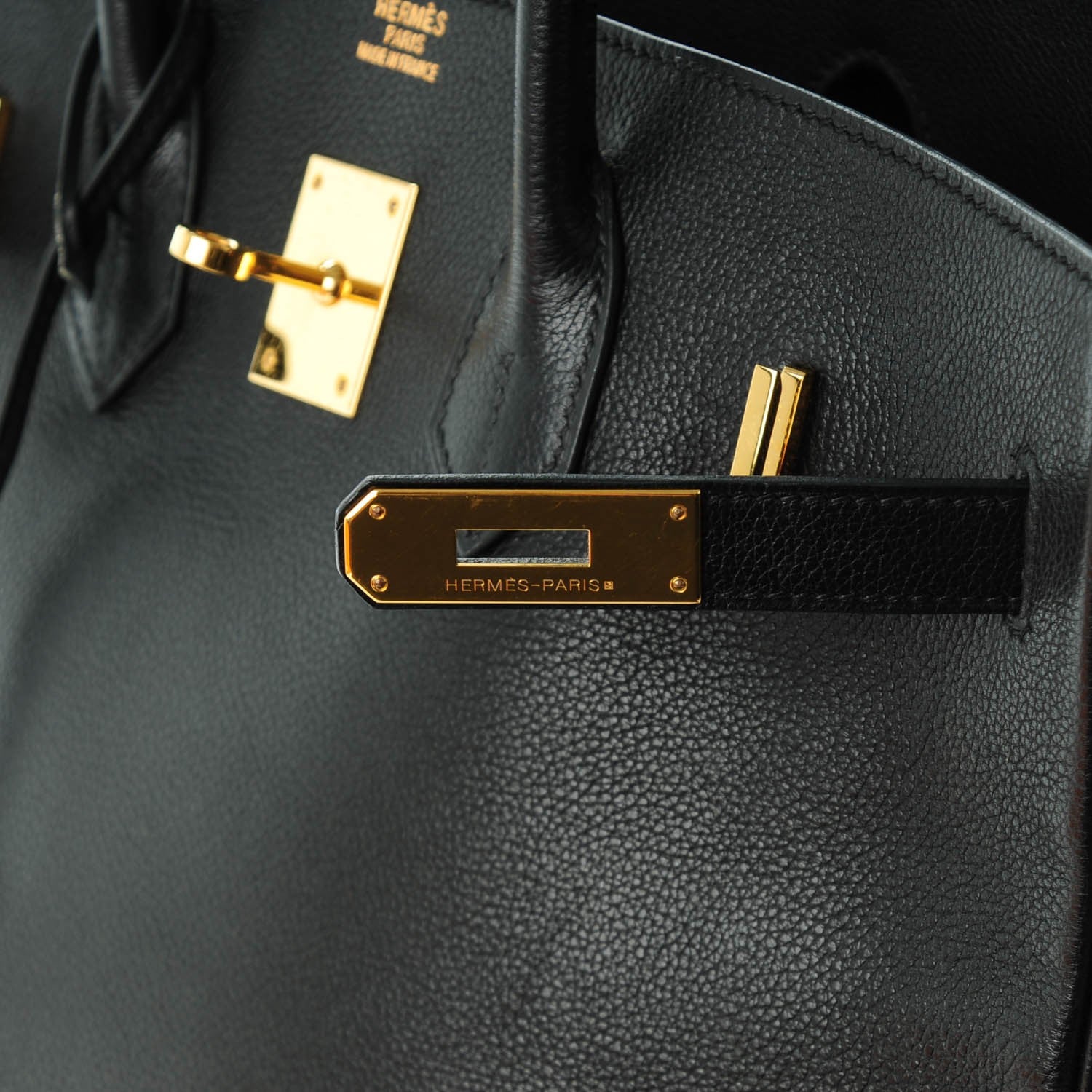 Hermes Evergrain Birkin 35 Black 9 of 22