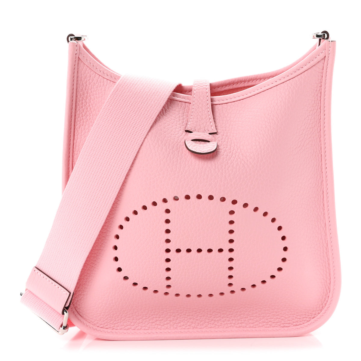 Hermes Taurillon Clemence Evelyne 23 Poche III Rose Sakura 1 of 11