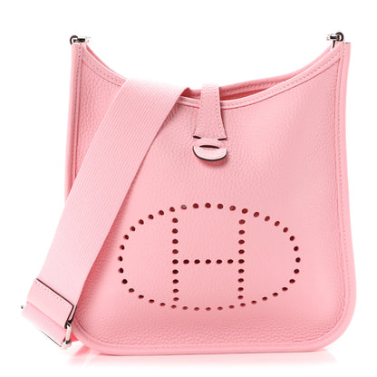 Hermes Taurillon Clemence Evelyne 23 Poche III Rose Sakura 1 of 11