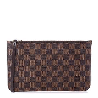 Louis Vuitton Damier Ebene Neverfull MM GM Pochette 1 of 6