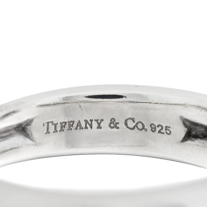 Tiffany Sterling Silver Tenderness Heart Ring 50 5.5 4 of 5