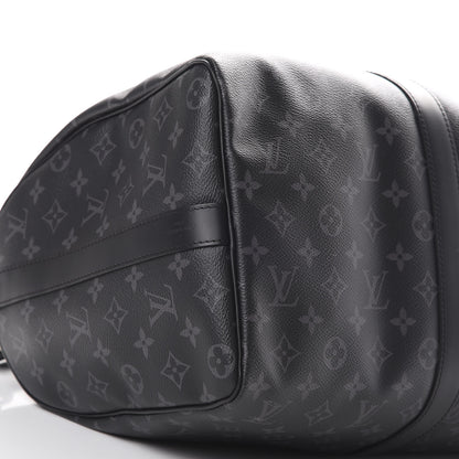 Louis Vuitton Monogram Eclipse Keepall Bandouliere 45 9 of 16