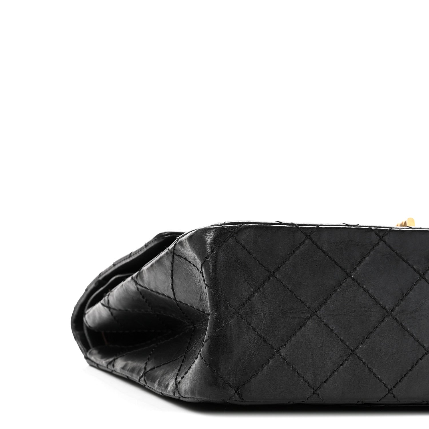 Chanel Aged Calfskin Quilted 2.55 Reissue 226 Flap Black 9 of 10
