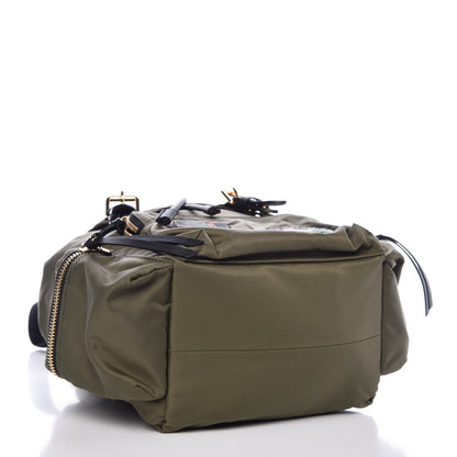 Burberry Nylon Patches Medium Rucksack Green 4 of 7