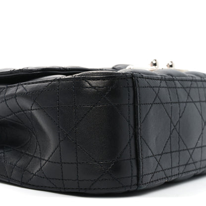 Christian Dior Lambskin Cannage Medium Miss Dior Flap Black 8 of 10