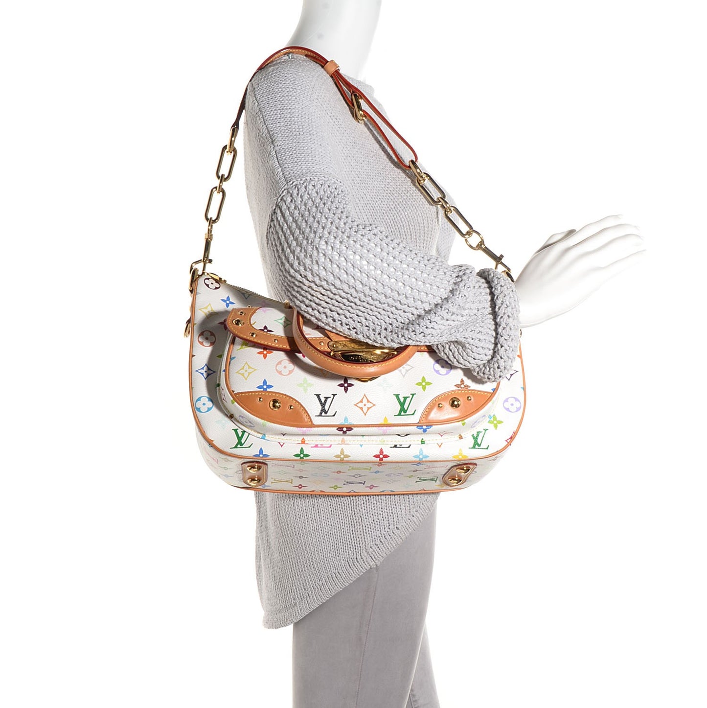 Monogram Multicolor Rita White
