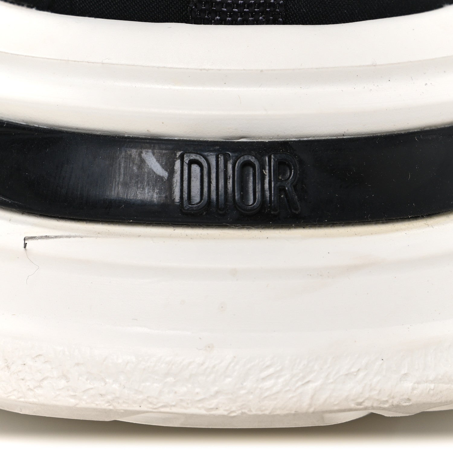 Christian Dior Technical Fabric Nylon Camouflage Womens D-Wander Sneakers 39.5 Black 11 of 11