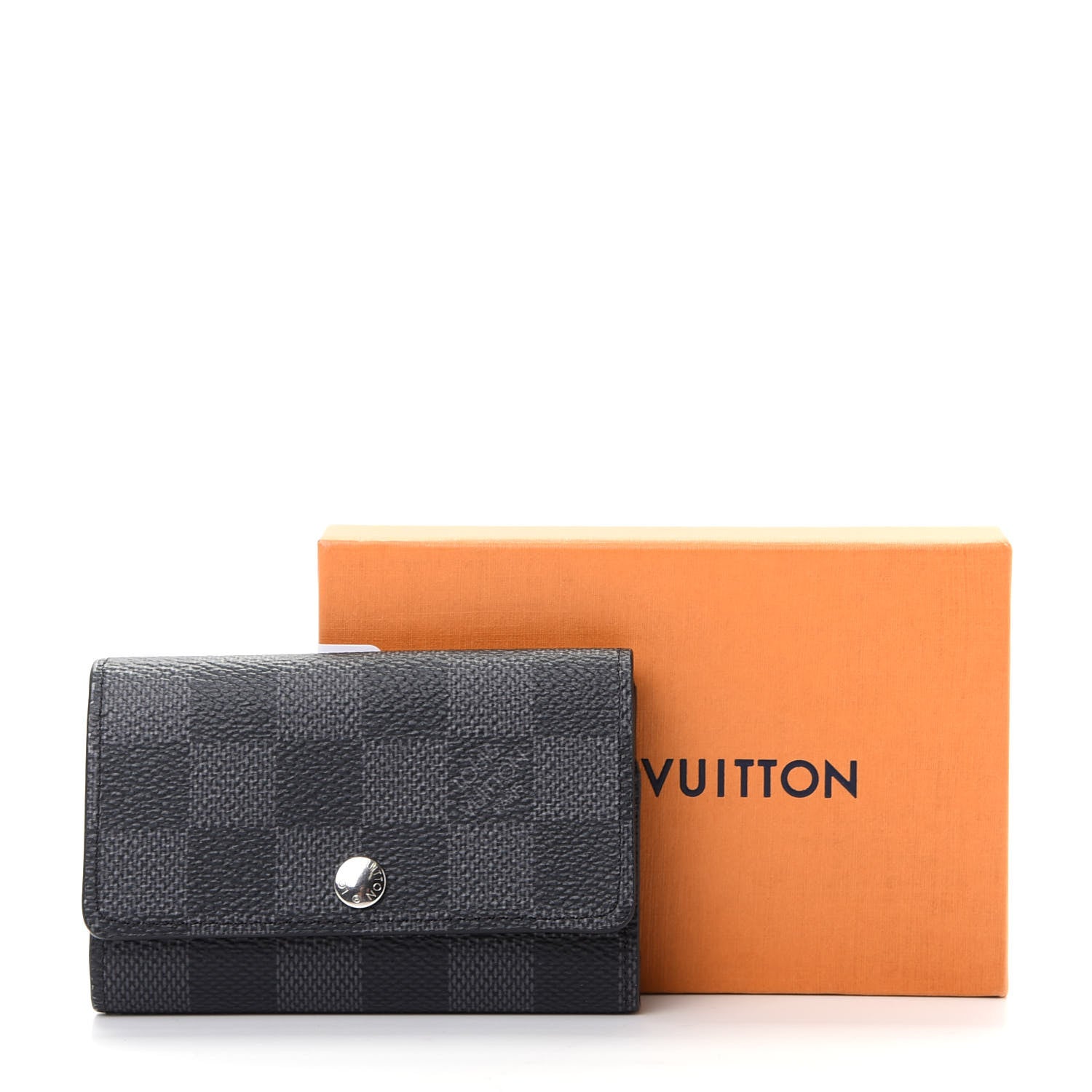 Louis Vuitton Damier Graphite Multicles 6 Key Holder 8 of 8