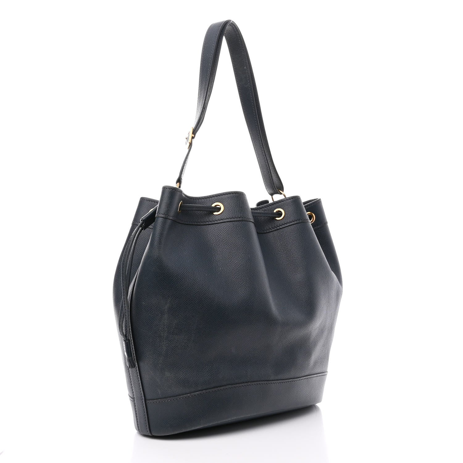 Hermes Courchevel Market 28 Bleu Indigo 3 of 14