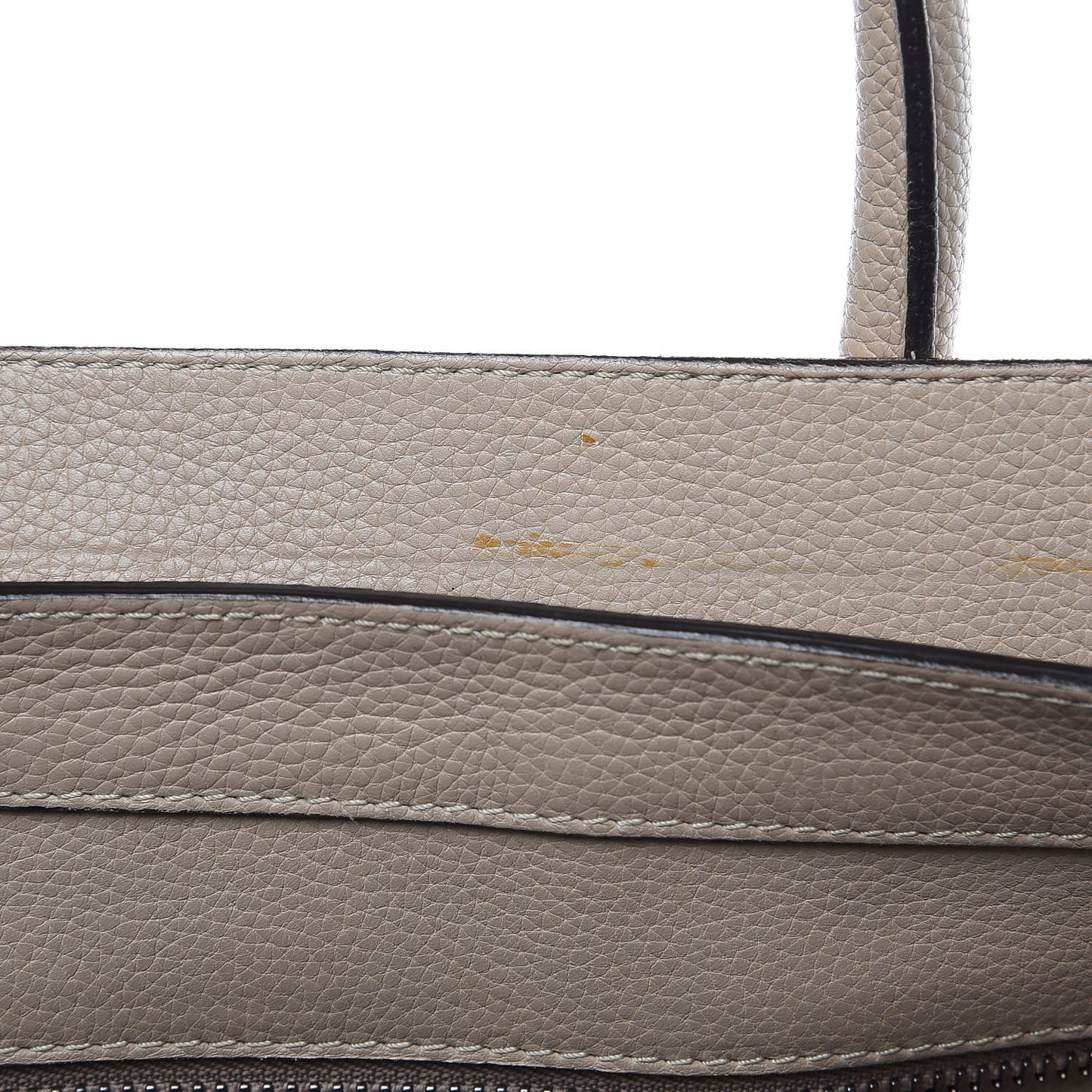 Drummed Calfskin Mini Luggage Dune