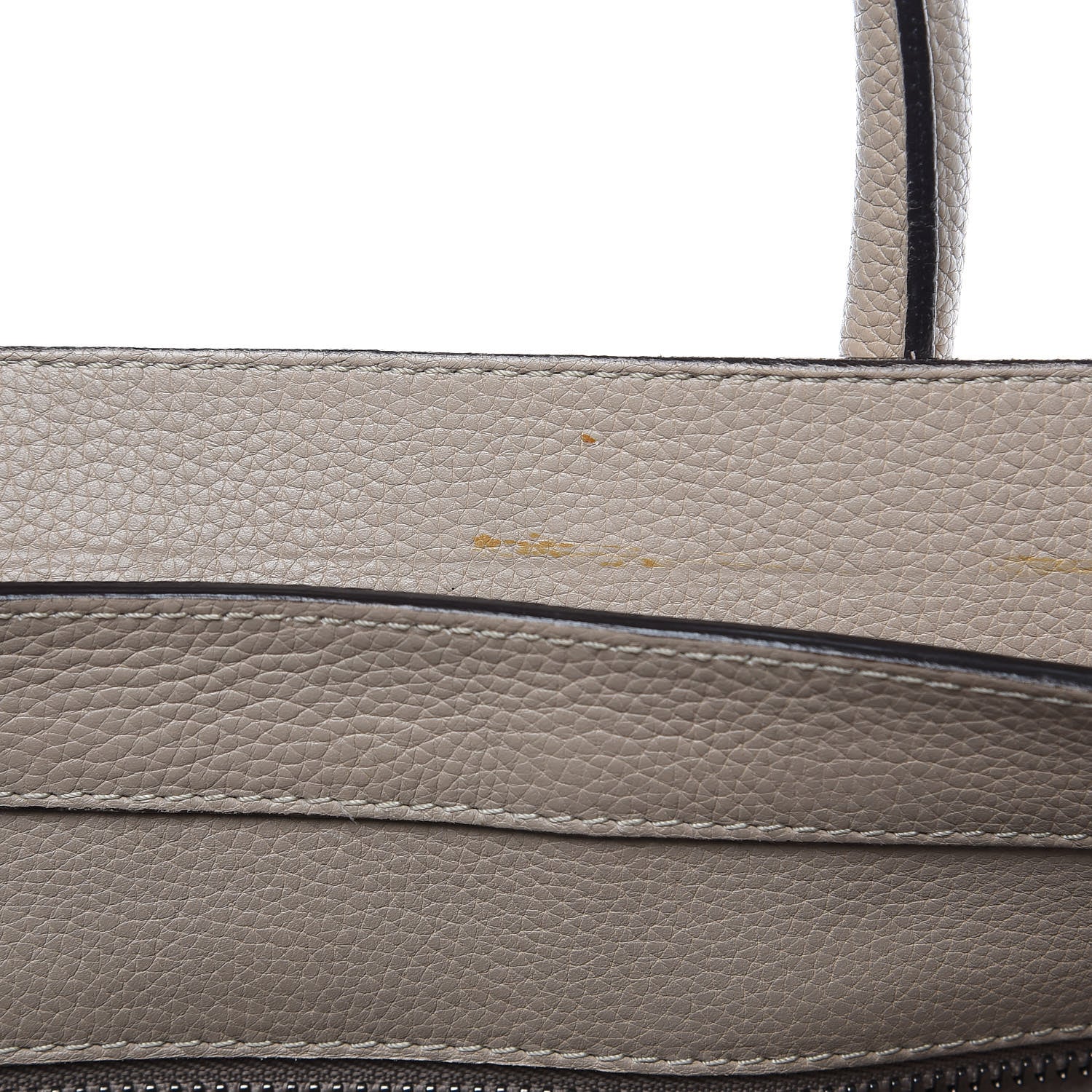 Celine Drummed Calfskin Mini Luggage Dune 16 of 21