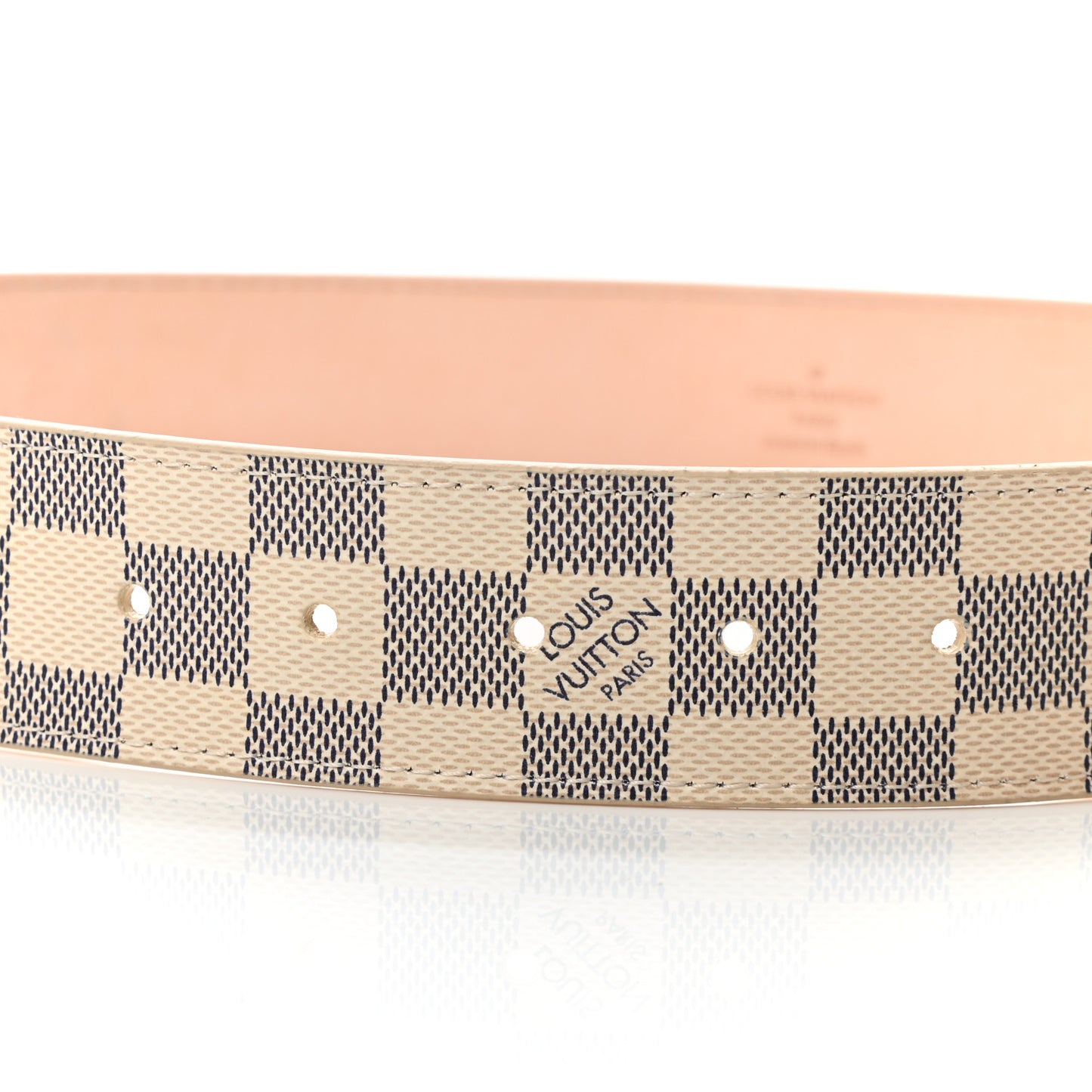 Damier Azur LV Initiales Belt 90 36