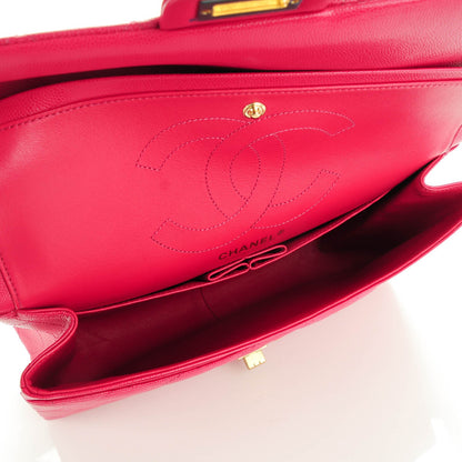 Chanel Caviar Quilted 2.55 Reissue 226 Flap Dark Pink 5 of 7