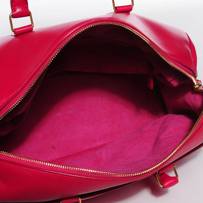 Saint Laurent Calfskin Classic Duffle 6 Fuchsia 5 of 8