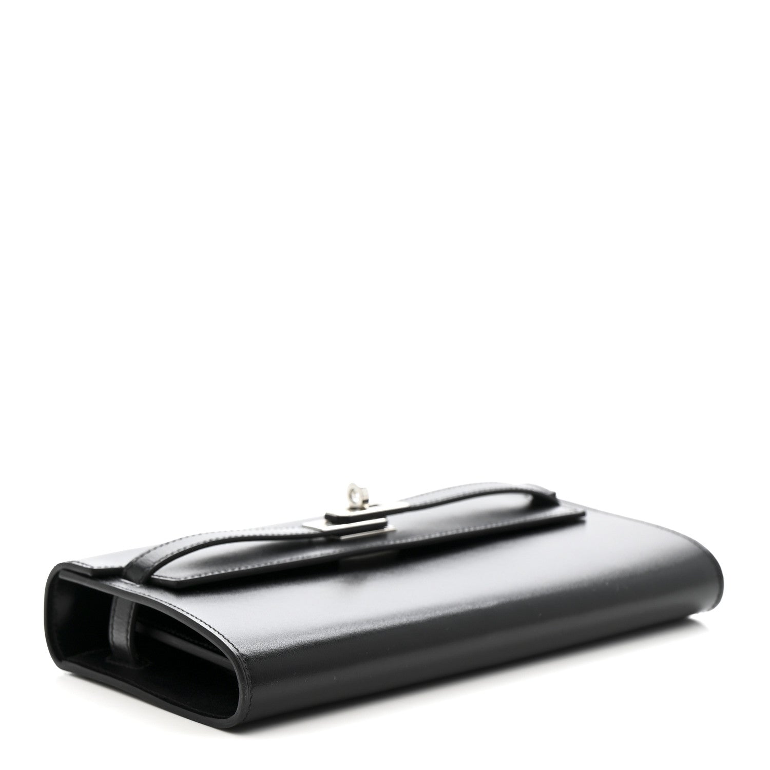 Hermes Box Kelly Wallet To Go Black 4 of 8