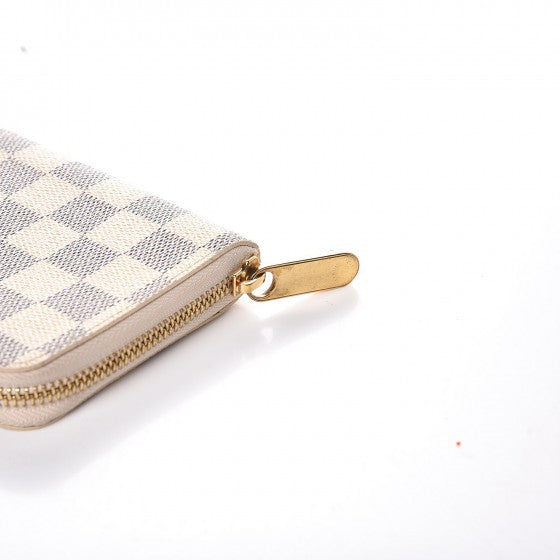 Damier Azur Compact Zippy Wallet