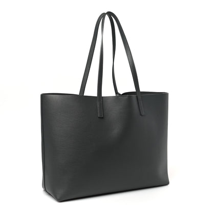 Saint Laurent Calfskin Large Shopping Tote Earth 4 of 12