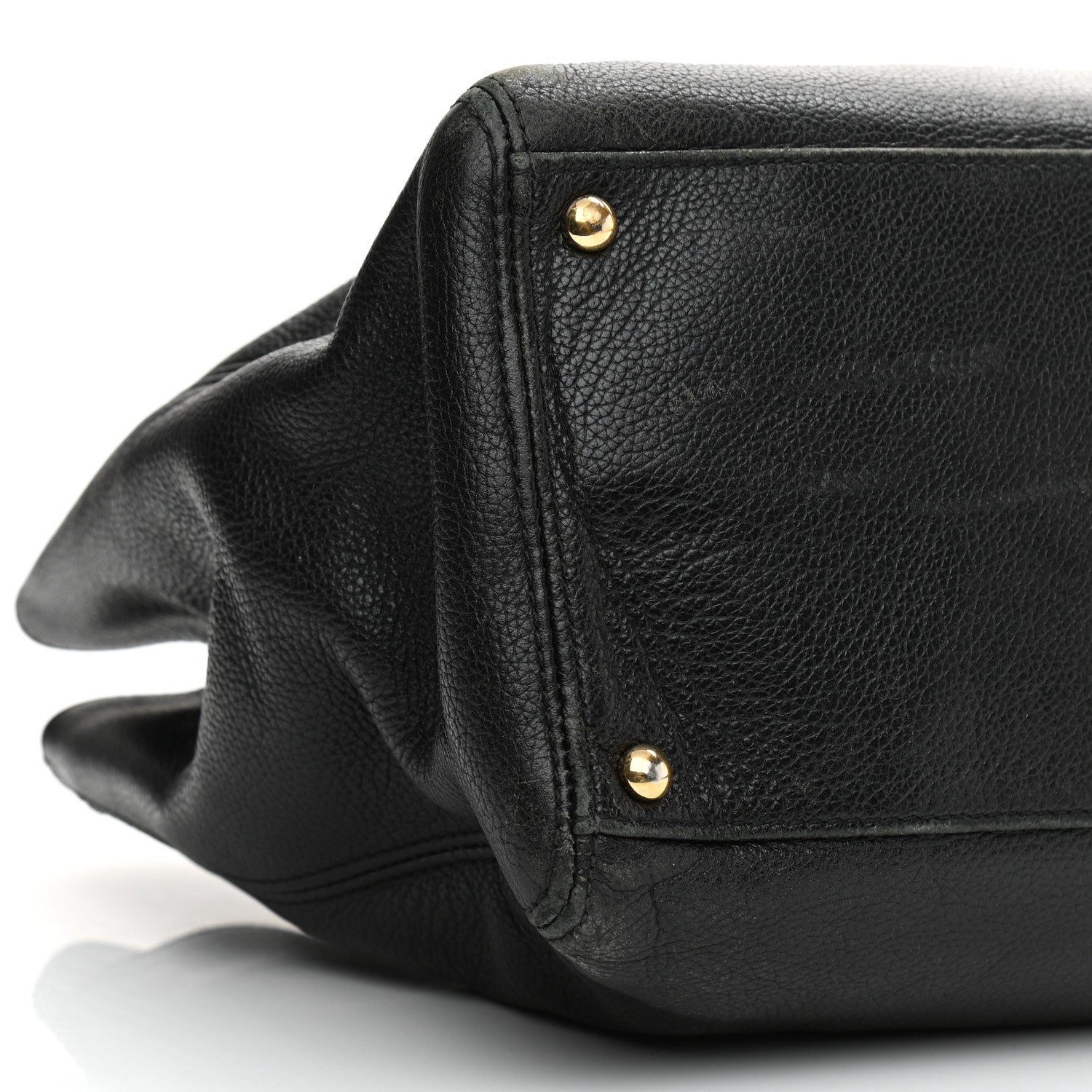 Chanel Calfskin Cerf Executive Shopper Tote Black 10 of 14