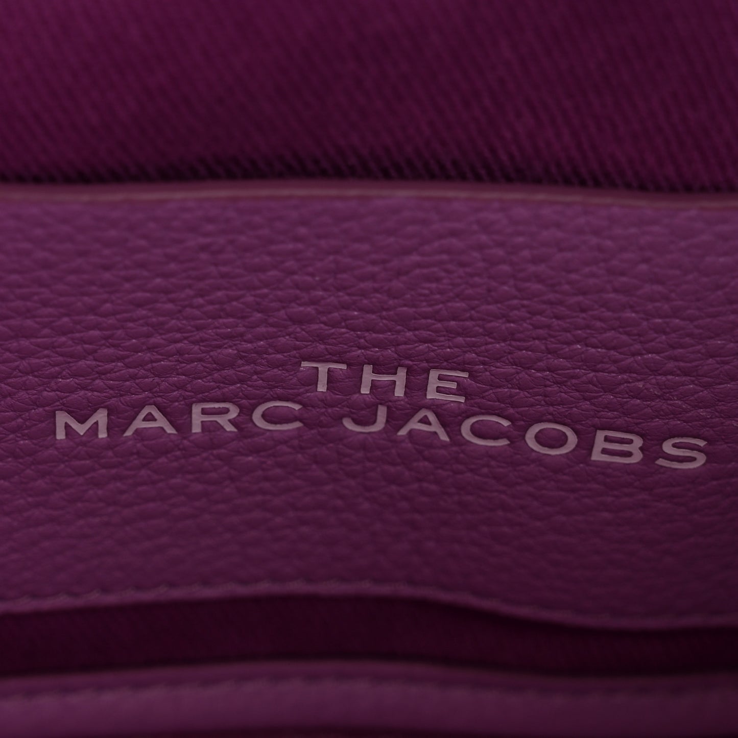 Grained Calfskin Medium The Tote Bag Regal Orchid