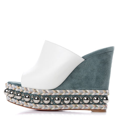 Christian Louboutin Calfskin Janibasse 120 Everest 1 of 8