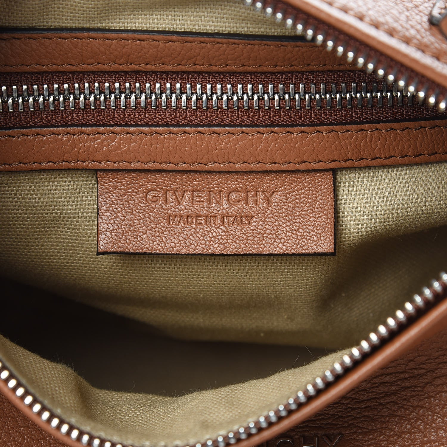 Givenchy Sugar Goatskin Mini Pandora Tan 6 of 9