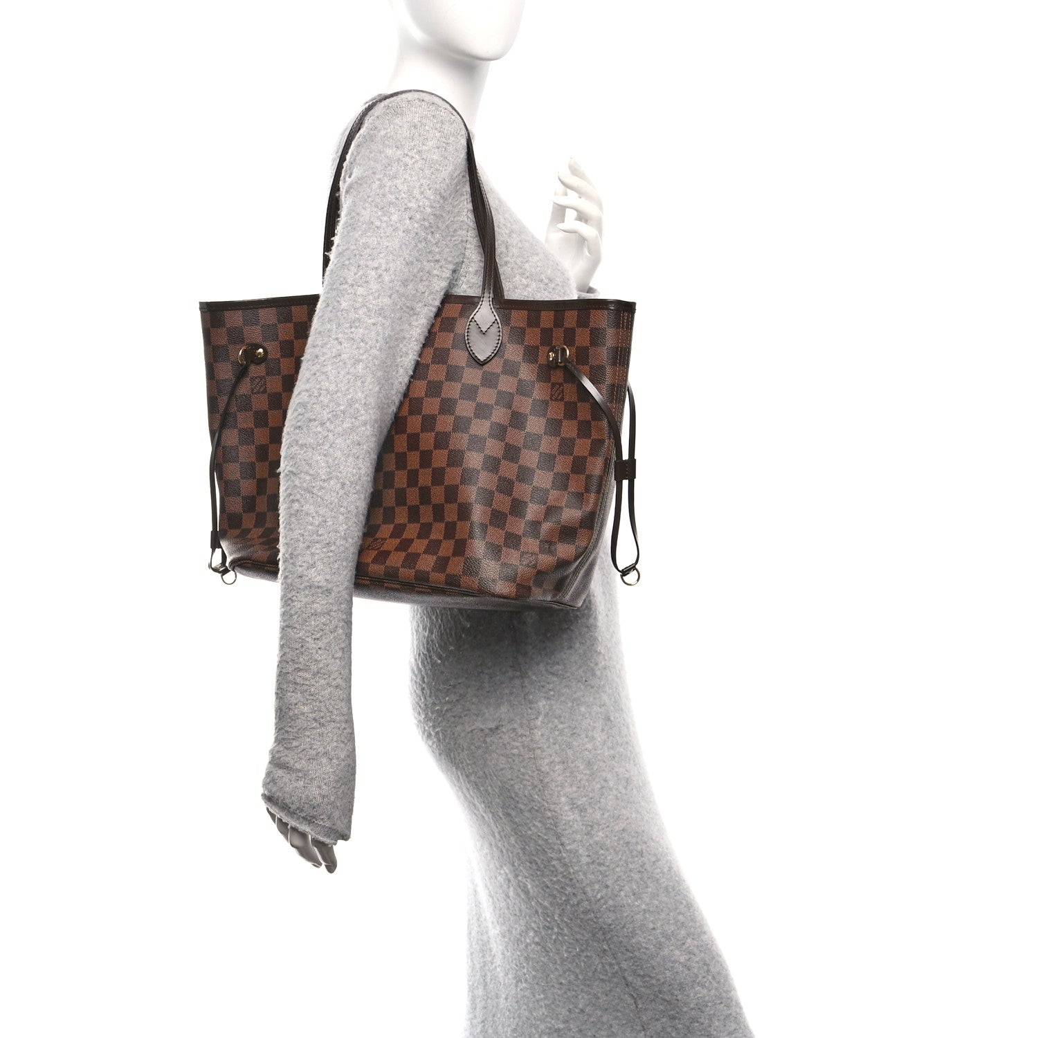 Louis Vuitton Damier Ebene Neo Neverfull MM 4 of 12
