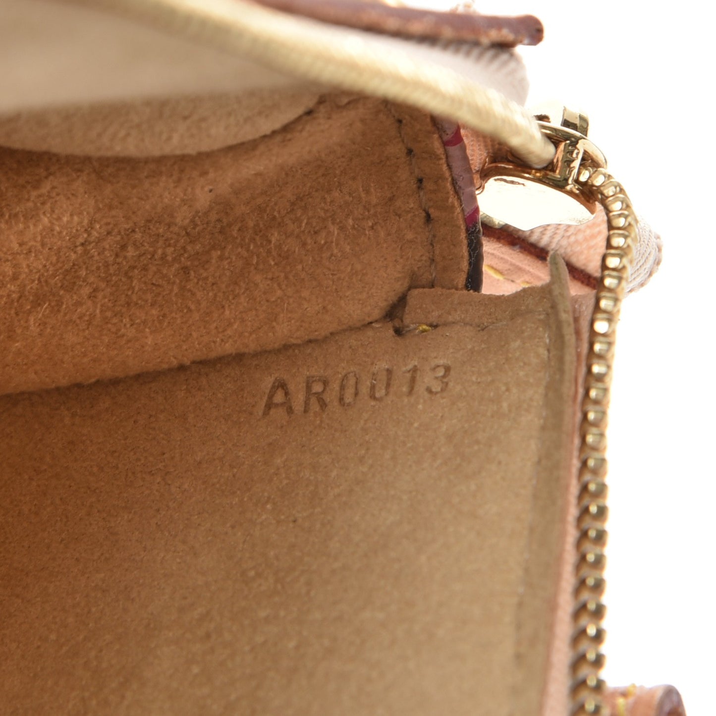 Monogram Cherry Blossom Pochette Accessories Brown