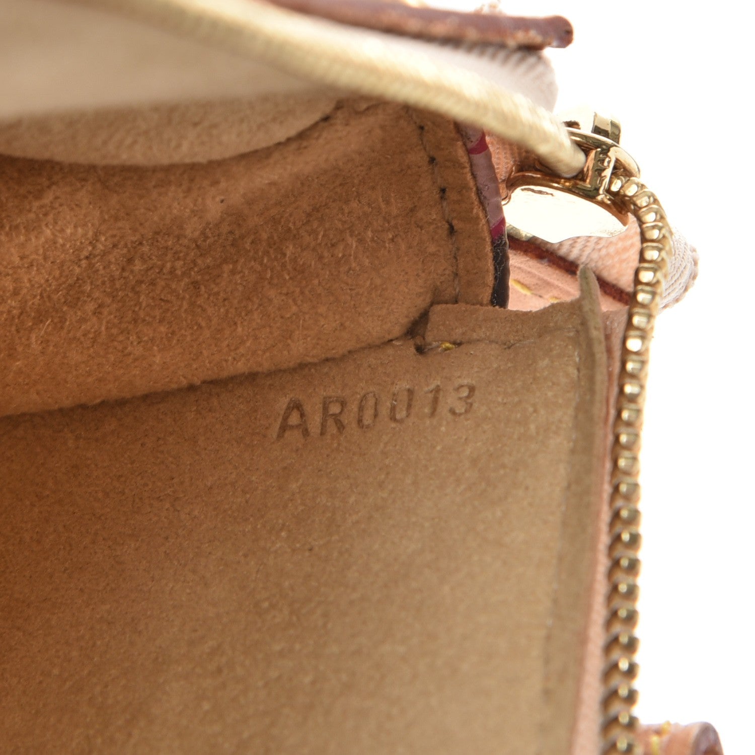 Louis Vuitton Monogram Cherry Blossom Pochette Accessories Brown 7 of 8