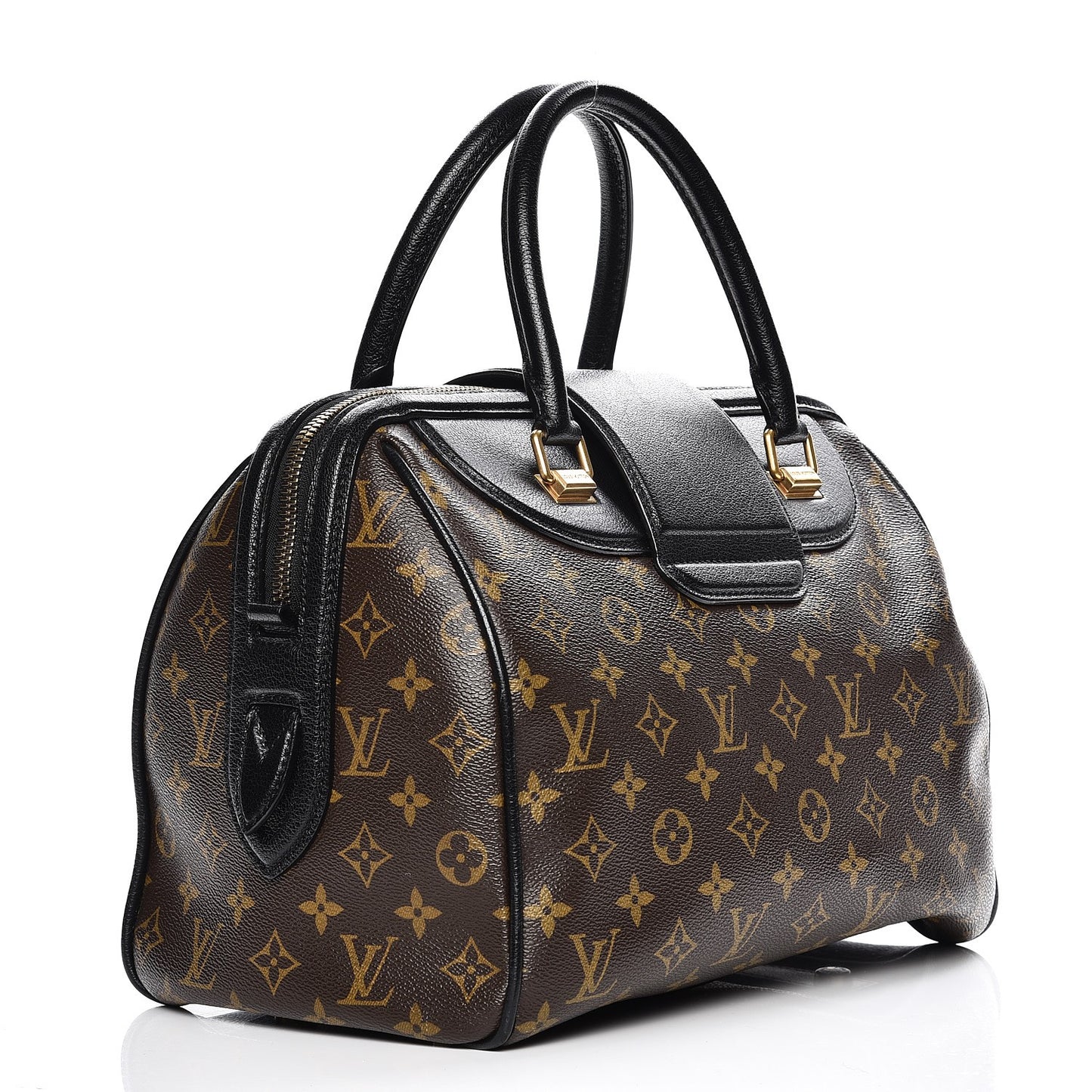 Monogram Golden Arrow Speedy Black