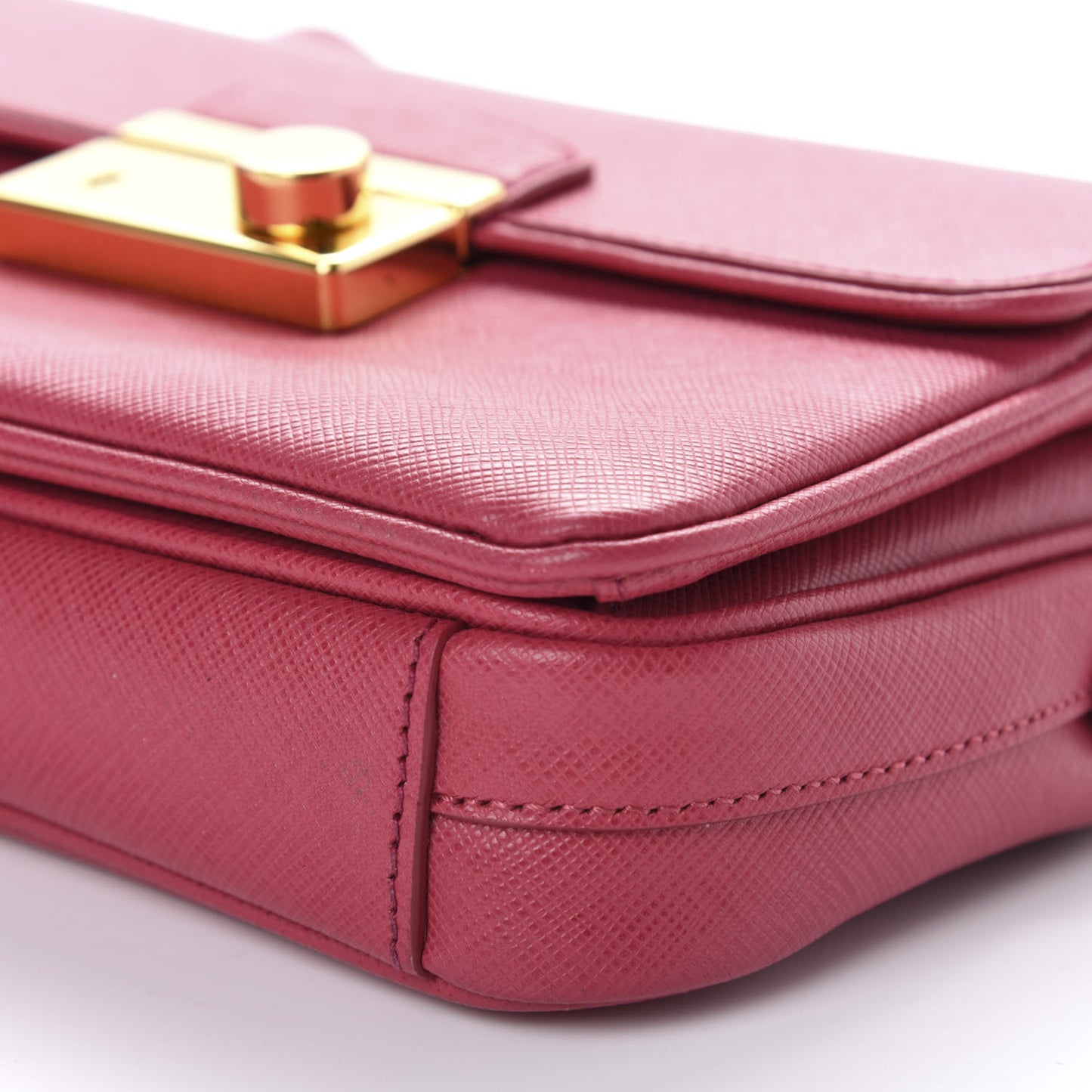 Saffiano Lux Mini Sound Crossbody Ametista