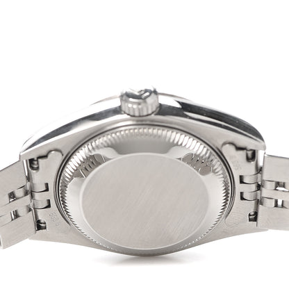 Rolex Stainless Steel 18K White Gold 26mm Oyster Perpetual Datejust Watch White Roman 79174 5 of 5