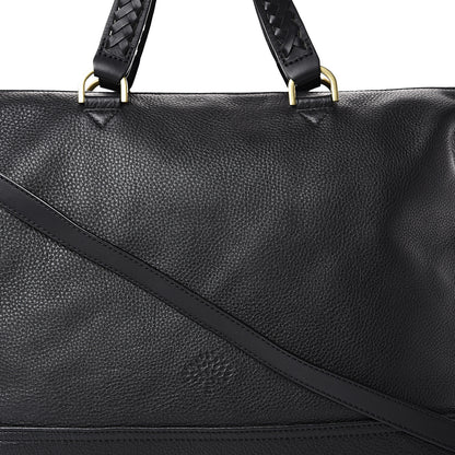 Mulberry Pebbled Calfskin Effie Tote Black 8 of 12
