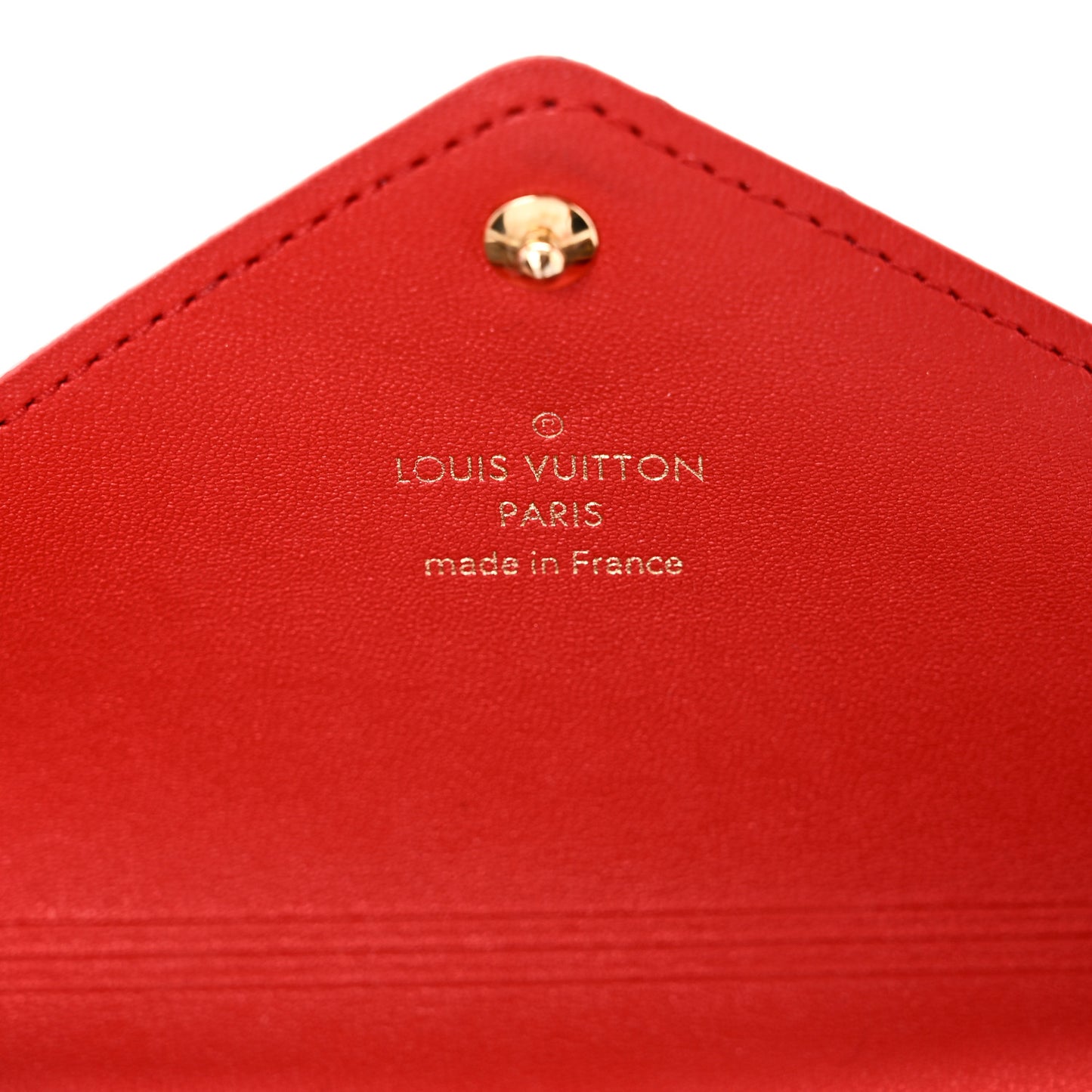 Monogram Medium Kirigami Pochette Insert Coquelicot