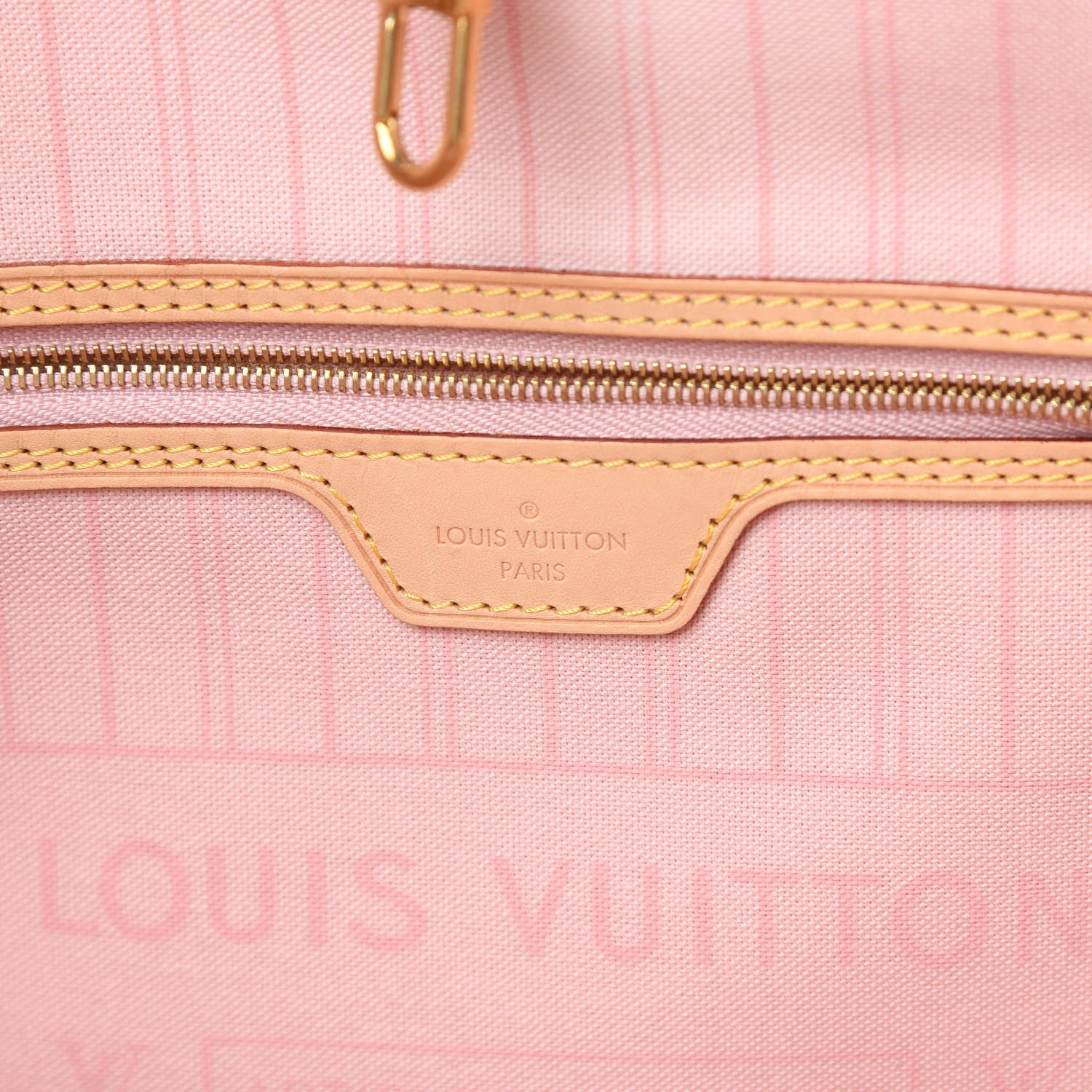 Louis Vuitton Damier Azur Neo Neverfull MM Rose Ballerine 7 of 13