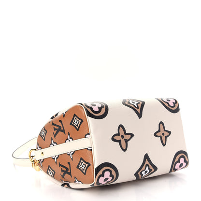 Louis Vuitton Monogram Giant Wild At Heart Speedy Bandouliere 25 Creme 4 of 10