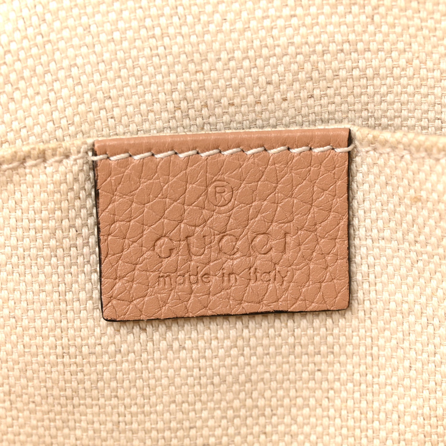 Gucci Pebbled Calfskin Small Soho Disco Bag Camelia 6 of 12