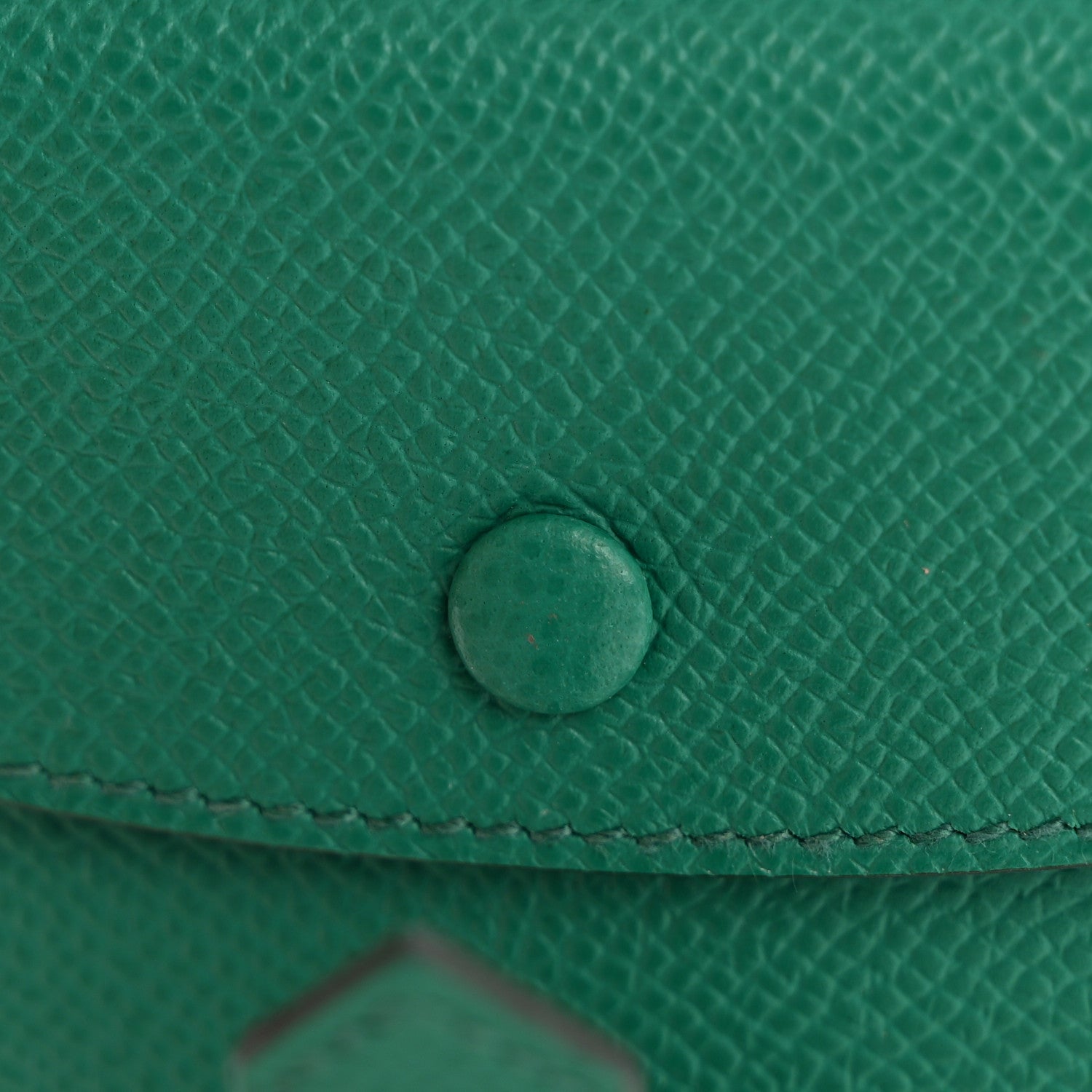 Hermes Epsom Mini Bearn Wallet Vert Jade 9 of 11