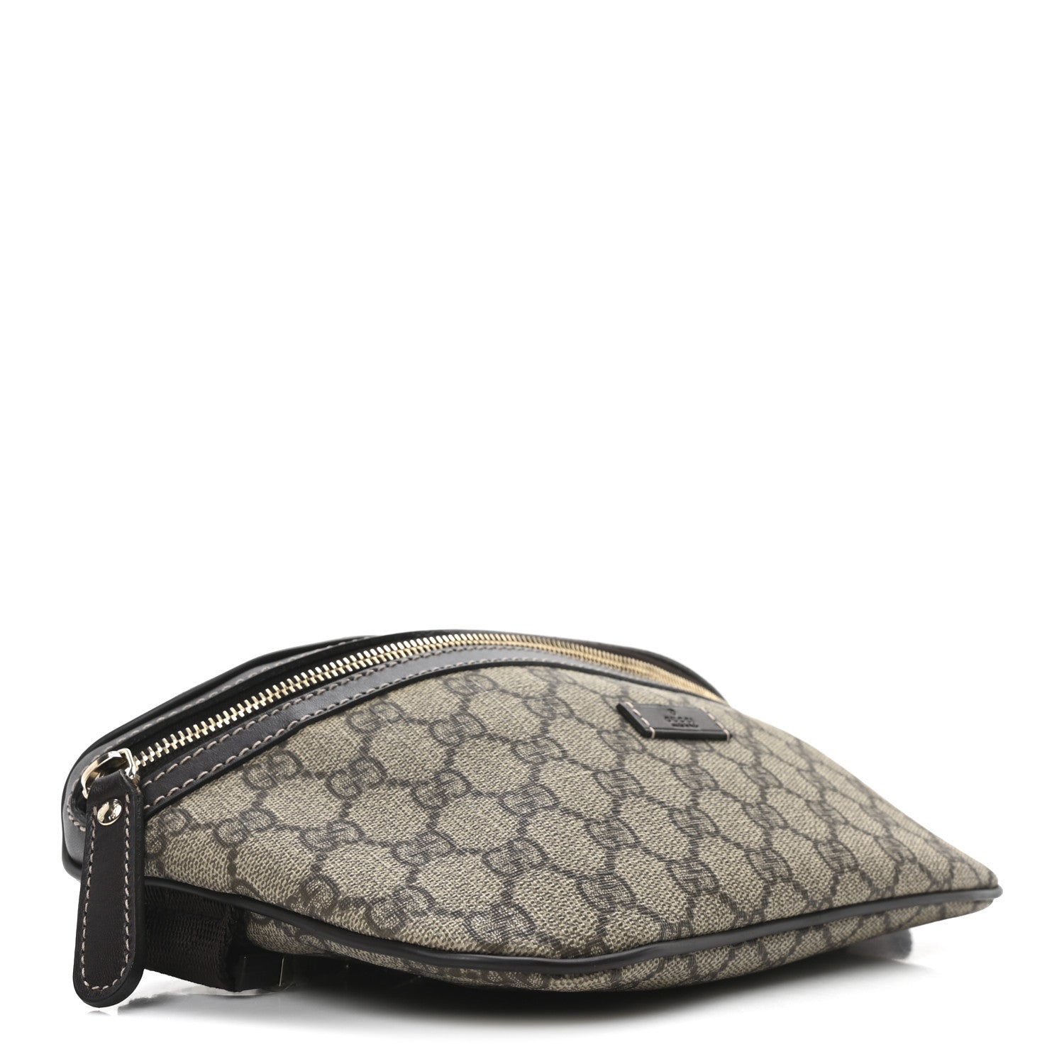 Gucci GG Supreme Monogram Belt Bag Dark Brown 4 of 10