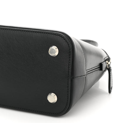 Balenciaga Calfskin You Are The World S Ville Top Handle Bag Black Multicolor 9 of 9