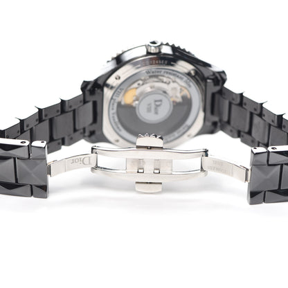 Christian Dior Stainless Steel Ceramic 38mm Dior VIII Automatic Watch Black 5 of 6